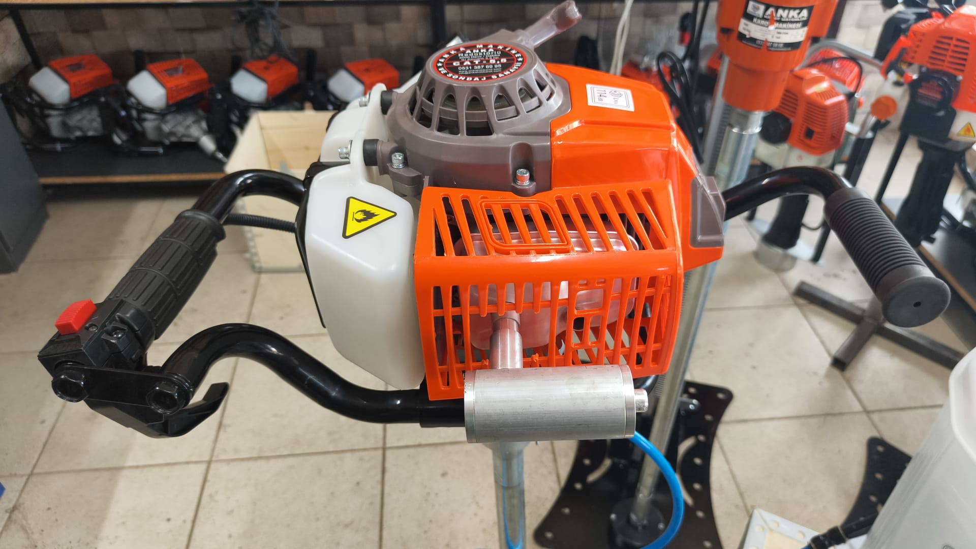 5.5 HP Benzinli El Sondaj Makinesi